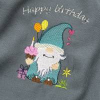 Stickdatei Wichtel Geburtstag Bild 4