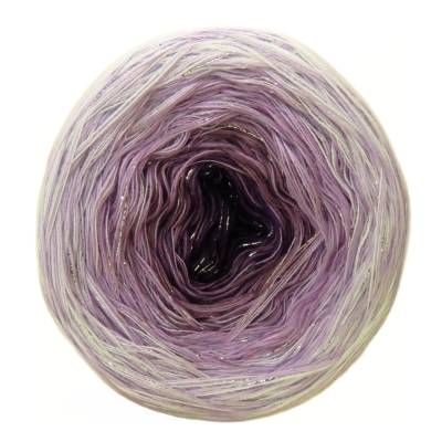 handgewickelter Bobbel mit Glitzerfaden - Nr. 90U