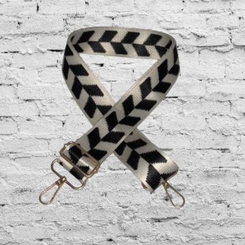 verstellbarer Taschengurt, Gitarrengurt, Crossbody, Geldbörse mit Karomuster
