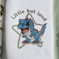 Stickdateien T-Rexi (Doro-Collection) – Shabby Stil, 8 Motive, 17 Dateien ab 10x10 Rahmen Bild 1