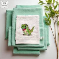 Stickdateien T-Rexi (Doro-Collection) – Shabby Stil, 8 Motive, 17 Dateien ab 10x10 Rahmen Bild 8