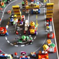 Bauanleitung für den rollbaren Klemmbausteintisch Bild 4