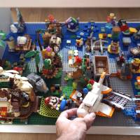 Bauanleitung für den rollbaren Klemmbausteintisch Bild 5