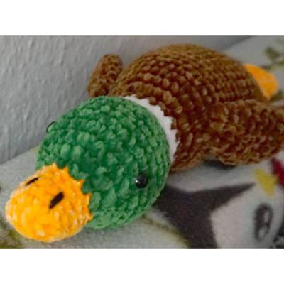 Häkelanleitung: Kuschelente