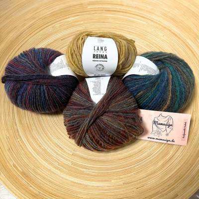 Lang Yarns • Reina - 50g / Knäuel in verschieden Farben - Schurwolle-Mix