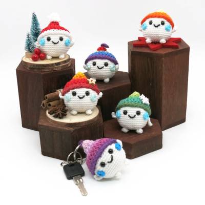 Kleiner Schneeball - Häkelanleitung