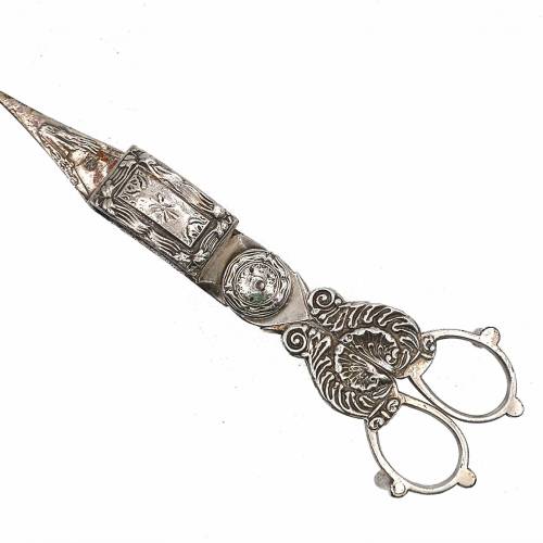 Victorian Dochtschere Sheffield Silber Versilbert – Antik, Selten, Sammlerstück