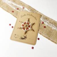 Druckvorlage Frohe Weihnachten, Weihnachtsgruß, Tütenkarte, Geschenkkarte, Weihnachtskarte, Geschenkidee, Weihnachtszug, Bild 5