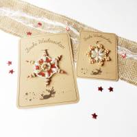 Druckvorlage Frohe Weihnachten, Weihnachtsgruß, Tütenkarte, Geschenkkarte, Weihnachtskarte, Geschenkidee, Weihnachtszug, Bild 6