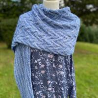 Strickanleitung Lizas Tuch Braid Lines (€5.80)