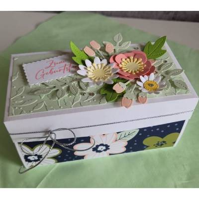 Explosionsbox zur Geburtstage, Geldgeschenk, Geschenkidee, besondere Geschenke