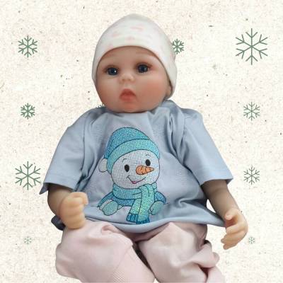 Stickdatei Schneemann Set 2593 – Winterliche Stickmotive für Kissen, Shirts & Accessoires in vielen Größen