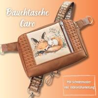 eBook Bauchtasche Caro, PDF-Schnittmuster inkl. Videonähanleitung Bild 1
