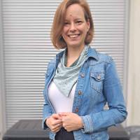 Schnittmuster Dreieckstuch in Loopschalform, kuschelig, schnell genäht, für Anfänger, Resteverwertung Bild 9