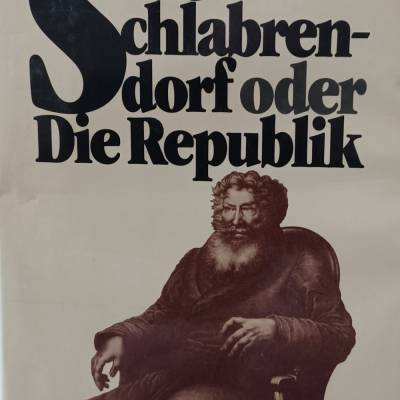 Martin Gregor Dellin – Schlabrendorf oder die Republik | Buch im guten Zustand kaufen