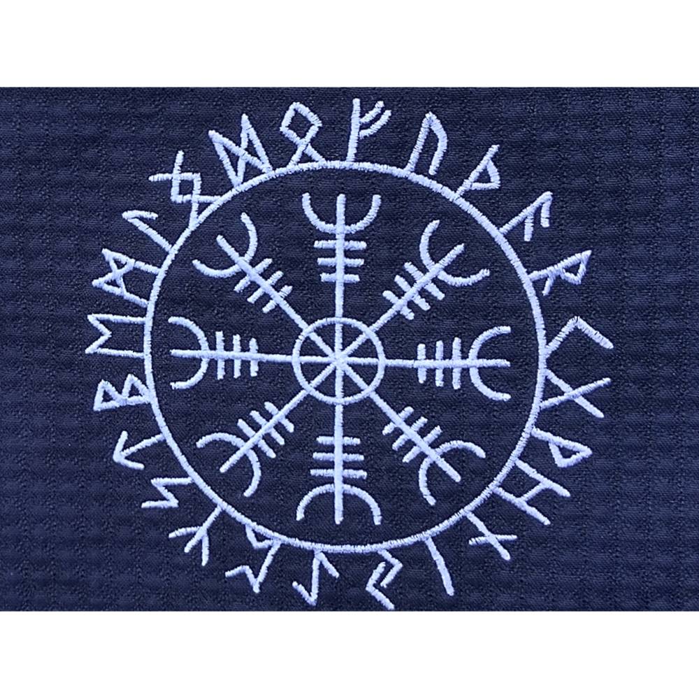 Terrorzauber Oegishjalmr 10x10cm Stickdatei – Nordischer Zauber für deine Stickmaschine Bild 1