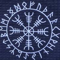 Terrorzauber Oegishjalmr 10x10cm Stickdatei – Nordischer Zauber für deine Stickmaschine Bild 1