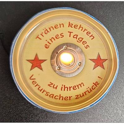 PDF Druckvorlage: 24 Glücksbotschaften für Teelicht Adventskalender – Kreative Geschenkidee