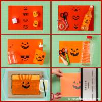 Fröhliche Deko basteln für Halloween - Vorlagen zum Ausdrucken Bild 6