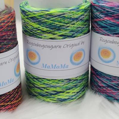 (GP 179,80/KG) ஜ Fancy Beilaufgarn Bunt - viele Modelle für Bobbel Farbverlaufsgarn Lacegarn Glitzer Häkeln