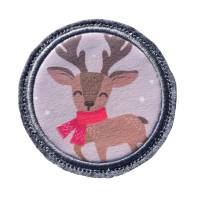 Stickdatei Untersetzer Weihnachten ITH Set für 10x10 Rahmen – Schnelle Mini Mug Rugs Bild 5