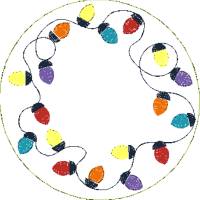 Stickdatei Untersetzer Weihnachten ITH Set für 10x10 Rahmen – Schnelle Mini Mug Rugs Bild 7