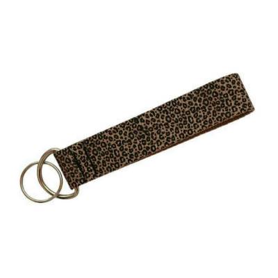 Schlüsselanhänger Leopard Braun-Caramel in Mini oder Maxi