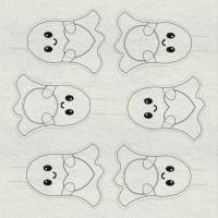 Stickdatei Halloween Geist In the Hoop Set 869 – Lichterkette & Anleitung | Design-by-Jasmina Bild 4