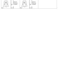 Stickdatei Halloween Geist In the Hoop Set 869 – Lichterkette & Anleitung | Design-by-Jasmina Bild 5