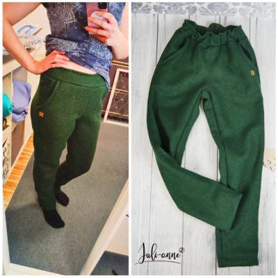 Damen Outdoor-Hose Wolle Walk Dunkelgrün (weitere Farben)