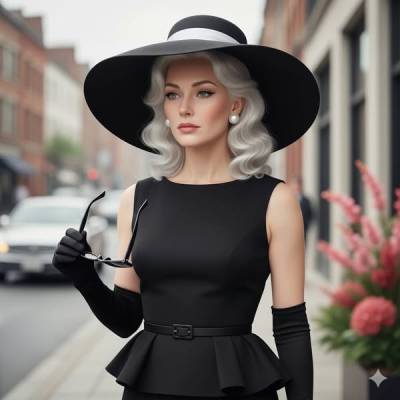 Stadtflair – Eleganz in Schwarz und Stil