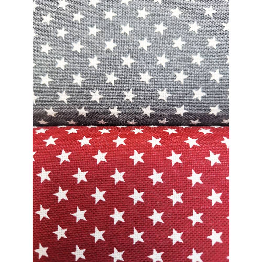 Meterware Baumwollstoff WeiÃƒÂŸ Mit Sternen Baumwollstoff