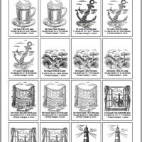 Stickdateien Küstenliebe – 20 maritime Motive ab 10x10 cm im Scribble Design – Doro-Collection Bild 4