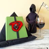 Sensenmann Stickdatei 14x14cm bzw. 15x15cm – Gruseliges Halloween-Motiv zum Sticken Bild 7