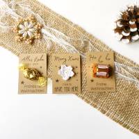 Weihnachten Gastgeschenk Druckvorlage – 9 DIY Weihnachtsgruß-Kärtchen als Download Bild 4