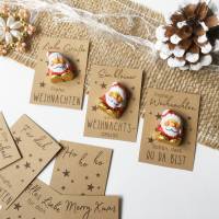 Weihnachten Gastgeschenk Druckvorlage – 9 DIY Weihnachtsgruß-Kärtchen als Download Bild 8