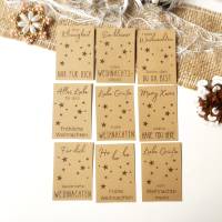 Weihnachten Gastgeschenk Druckvorlage – 9 DIY Weihnachtsgruß-Kärtchen als Download Bild 9