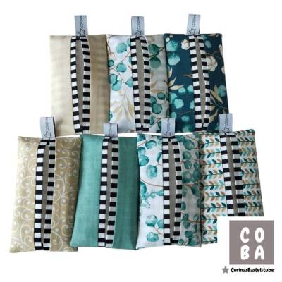 Taschentuchtasche TATÜTA Taschentuch Tasche Etui petrol beige