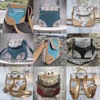 Add-on Nähanleitung zur Umhängetasche Melody - 2 extra Größen S und M und weitere Trageoptionen Bild 7