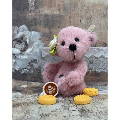 Bärino Bär Tilda 9 cm – Künstlerbär in liebevoller Handarbeit, Unikat für Sammler