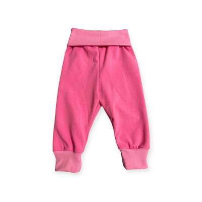 Kuschelhose Luca Pumphose Gr. 50 - 98 grün dunkel grün uni Wohlfühlhose Jersey