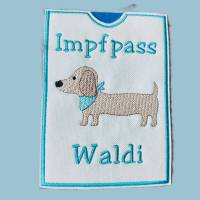 Stickdatei Hund Dackel Set 2589 – 6 hochwertige Stickmuster Bild 2