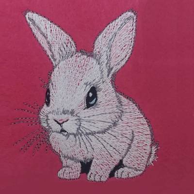 Stickdatei Hase 18x18/20x20