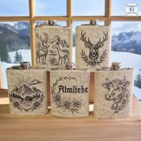 Stickdateien Bergliebe – 18 alpine Motive ab 10x10 Rahmen | Doro-Collection Scribble Design Bild 1