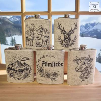 Stickdateien Bergliebe – 18 alpine Motive ab 10x10 Rahmen | Doro-Collection Scribble Design