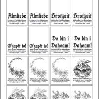 Stickdateien Bergliebe – 18 alpine Motive ab 10x10 Rahmen | Doro-Collection Scribble Design Bild 3