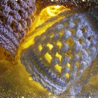 Engel häkeln, Glühengelchen, der Mini-Lampion als stimmungsvoller himmlischer Weihnachtshänger Bild 10