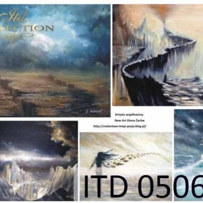 Classic Papier für Decoupage & Serviettentechnik, Bastelpapier, A4, Diana Zarow, Fantasy, D0506M