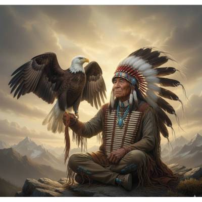 Kosmischer Wächter – Verbunden mit Himmel und Erde (Häupt9)