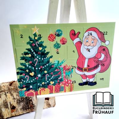 Sticker-Adventskalender Nikolaus – 24 Türchen mit Überraschungsstickern